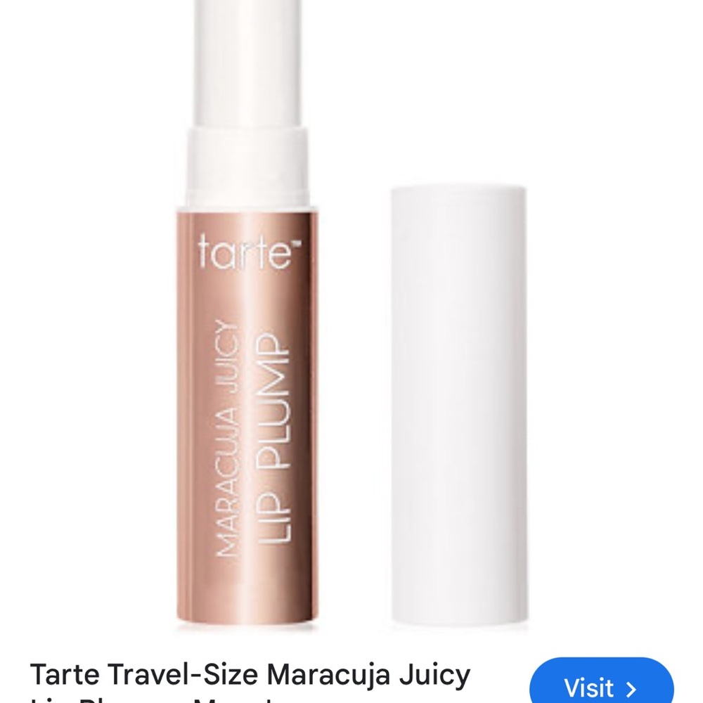 Tarte Pink Lip Balm Gloss Shiny Plump Finish barely used
